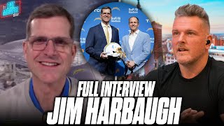 quotJustin Herbert Has The Potential To Excel At Everythingquot  Jim Harbaugh Full Interview [upl. by Emory]