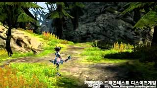 Dragon nest new EX skill  Sniper  Aerial chain shot EX [upl. by Ynnel]