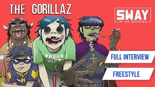 The Gorillaz Speak On Their Animated Journey Working With Legends  Freestyle Live [upl. by Ynnaffit]