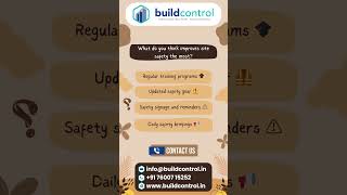 What do you think improves site safety the most  buildcontrol  constructionmanagementapp [upl. by Enrol]