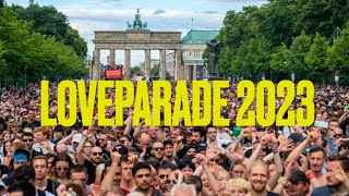 LOVEPARADE 2023  Rave the Planet in Berlin Music is the answer 😎💕🪩 4K [upl. by Anhsirk]