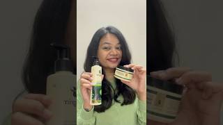 Frizz free Hair at Home under 400 vs at salon Rs 4000 shorts [upl. by Notsirhc454]