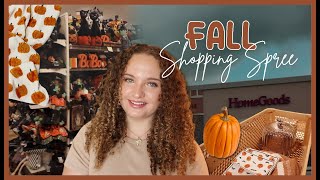 FALL SHOP WITH ME  spend a day out searching for new seasonal decorations 🎃 [upl. by Alien]