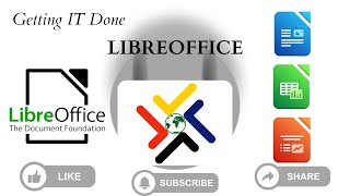 ⬆️Getting IT Done ✅ 09 with LibreOffice Writer Calc and Impress free microsoft google [upl. by Ajani]