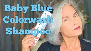 Viral Baby Blue Colorwash Shampoo Test [upl. by Einnoj]