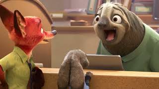 Zootopia Flash The Sloth Sloth scene [upl. by Idelia606]