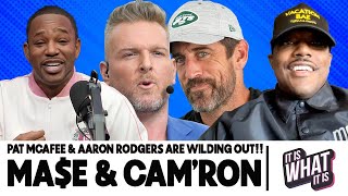 PAT MCAFEE amp AARON RODGERS ARE WILDING OUT  S3 EP5 [upl. by Aidne49]