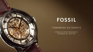 Introducing the Fossil Townsman Automatic Watch  Fall 2024 Mens Collection [upl. by Imot]