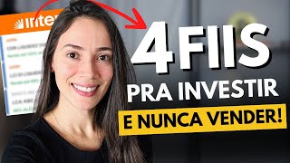 4 Fundos Imobiliários pra comprar E NUNCA VENDER [upl. by Gnni]