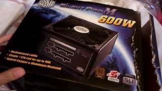 Cooler Master Silent Pro M 600Watt Unboxing [upl. by Marquet132]