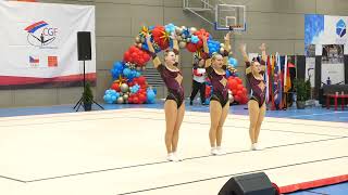 Czech Aerobic Open 2023  Final  SEN TR  GER  Alina Köcher Jessika Lippoldt Jannika Puschendorf [upl. by Iramaj]