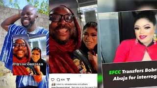 Bobrisky rearrested by EFCC after someone posted a picture of both of them at the airport [upl. by Nevarc430]