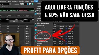 COMO CONFIGURAR O PROFIT PARA OPERAR OPÇÕES [upl. by Nairrad203]