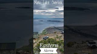 View of Mono Lake from 9000 overlook In Inyo Forest easternsierra overlanding outdoors [upl. by Gael]