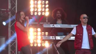 obsession  lucenzo feat kenza farah au m6 live le 15 juin [upl. by Ahsikyw947]