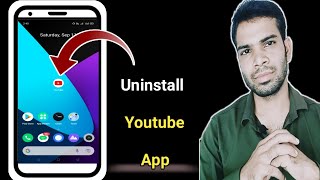 Uninstall youtube app  how to uninstall youtube app on android mobile [upl. by Lorrad49]