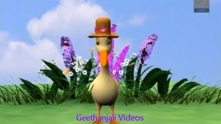 Goosey Goosey Gander With Lyrics  Nursery Rhymes for Children [upl. by Bright930]