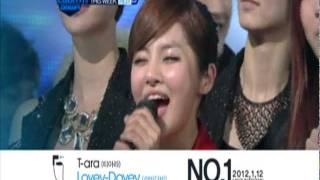 20120112 Mcountdown No1 Tara quotLoveyDoveyquot [upl. by Aztiraj]