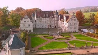 Schlosshotel Münchhausen in Aerzen  DJI Inspire 1 Pro [upl. by Lothario]