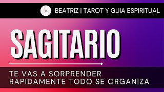 ♐SAGITARIO HOY ♐  TE VAS A SORPRENDER RAPIDAMENTE TODO SE ORGANIZA  HOROSCOPO SAGITARIO ENERO 2024 [upl. by Zeus]