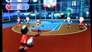 Wii Sports Resort Basketball  The Champions [upl. by Doowron]