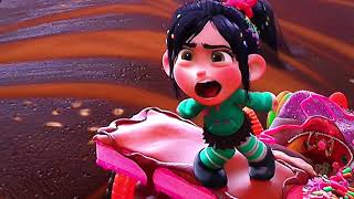 Wreck it RalphRalph destroys Vanellope’s kartGreek [upl. by Keily796]