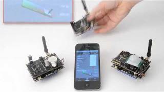 Waspmote Wifi sensors to connect to the Cloud and iPhoneAndroid platforms [upl. by Aslehc453]