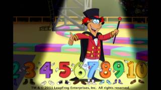 Math Circus DVD Numbers The Stars of Our Show  Learn Beginning Math  LeapFrog [upl. by Sucirdor]