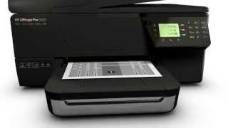 HP Officejet Pro 36103620 Black amp White eAllInOne Inkjet Printer [upl. by Ronnica595]