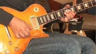 2012 Gibson Les Paul quotPaul Kossoff Signaturequot 1959 Reissue Custom Shop VOS Limited Edition Part1 [upl. by Mcnully]