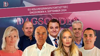 EUkoloniseringen fortsetter  Dagsorden 4 september 2024 [upl. by Emse294]