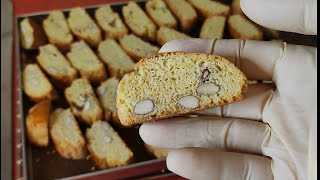 Biscotti Cantucci Modenesi  Pasticceria Italiana ChefJasonznc [upl. by Pinette809]