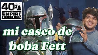 mi casco de boba Fett the black series  es igual al de la película [upl. by Odo]