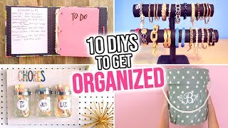 10 DIYs to Get ORGANIZED in the New Year  HGTV Handmade [upl. by Monah]