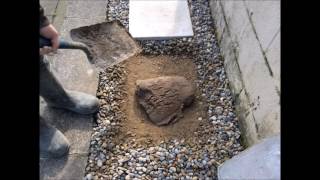 How to lay stepping stones on gravel [upl. by Doniv]