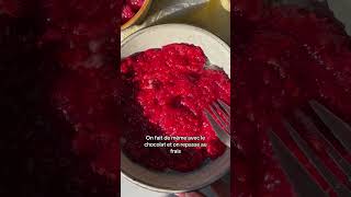 Overnight oats framboise amp chocolat [upl. by Anaed]