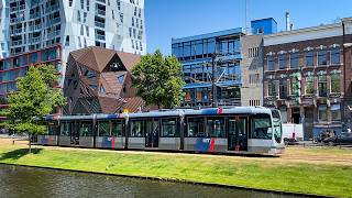 Trams in Rotterdam Netherlands 🇳🇱  2023 [upl. by Yrallam]