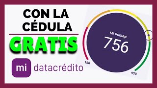 TAN solo 3 PASOS ¿Cómo CONSULTAR mi HISTORIAL CREDITICIO en DATACREDITO con la CÉDULA GRATIS [upl. by Ingvar]