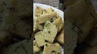 Khaman Recipe  khaman Dhokla Recipe makeeattasty trending shorts shortsvideo khamandhokla [upl. by Hsinam]