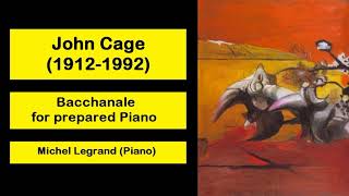 John Cage 19121992  Bacchanale for prepared Piano [upl. by Ahsieit139]