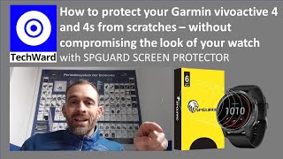 The best invisible screen protector for Garmin vivoactive 4 4s and Venu  review and how to apply [upl. by Llednew]