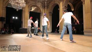 La Preuve par 4  Juste Debout 2010 YAK FILMS Paris FRANCE PRE SELECTIONS SHOW Hip Hop New Style [upl. by Gesner]