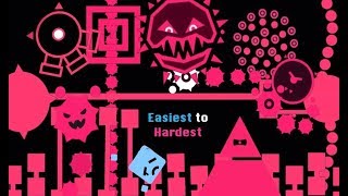 Every JSaB level ranked from easiest to hardest Story Mode hardcore S rank [upl. by Nref114]