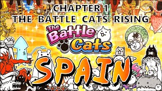 The Battle Cats  Chapter 1 Spain  Command Your Cat Army to Global Domination [upl. by Dodwell]