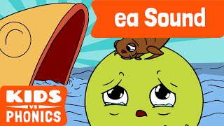 ea  Fun Phonics  How to Read  Made by Kids vs Phonics [upl. by Casar]