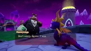 Spyro Reignited Trilogy Midnight Mountain Moneybags Glitch [upl. by Enaasiali]