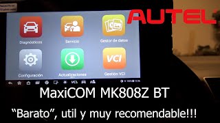 Autel MaxiCOM MK808Z BT [upl. by Isnyl827]