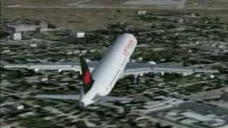 A321 Air Canada Landing at Pearson [upl. by Yllil]