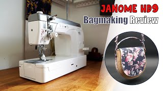 Is the Janome HD9 Sewing Machine Good for Bagmaking spoiler  it totally is [upl. by Macmullin]