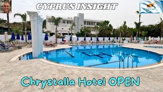 Chrystalla Hotel Protaras Cyprus  Looking Amazing amp Ready for You [upl. by Llerraf]